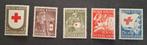 Nederland 1953 nvph 607-611 Rode Kruiszegels, Postzegels en Munten, Postzegels | Nederland, Ophalen of Verzenden, Postfris