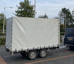 Anssems psx 2000kg 305x153 huif dubbelasser 2006, Auto diversen, Aanhangers en Bagagewagens, Ophalen, Zo goed als nieuw