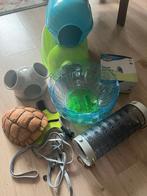 Hutjes, een tuigje en een loopbal, Dieren en Toebehoren, Ophalen, Gebruikt