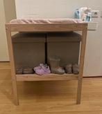 IKEA SNIGLAR Commode, beuken/wit, 72x53 cm, Ophalen, Gebruikt, Minder dan 140 cm, Minder dan 70 cm