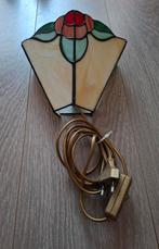 Tiffany wandlampje jaren zeventig tachtig, Ophalen of Verzenden, Zo goed als nieuw
