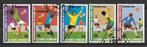 Sao Tome & Principe 1982 Voetbal, Verzenden, Overige landen, Gestempeld