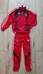 164 Zgan Gaaf Adidas Ajax 2-delig trainingspak, Kinderen en Baby's, Kinderkleding | Maat 164, Adidas, Jongen of Meisje, Sport- of Zwemkleding