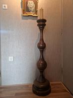 Vintage eiken lampenvoet, Ophalen, Gebruikt, Nvt, Minder dan 50 cm