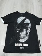 Philipp Plein t-shirt zwart skull met steentjes maat L, Kleding | Heren, T-shirts, Maat 52/54 (L), Zwart, Ophalen of Verzenden