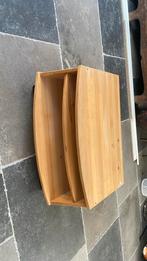 Gratis TV meubel echt hout op wielen, Ophalen, Zo goed als nieuw, 25 tot 50 cm