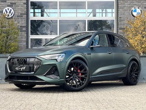 Audi E-TRON 55 QUATTRO 3x S-LINE - PANO - S-ZETELS - B&O - 2, Auto's, Audi, Bedrijf, e-tron, 4x4, ABS, Adaptive Cruise Control