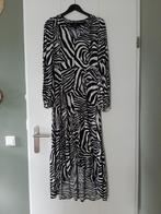 Zebra Maxi Dress - Eksept Fred Pippa, Kleding | Dames, Zwart, Zo goed als nieuw, Onder de knie, Eksept Fred Pippa