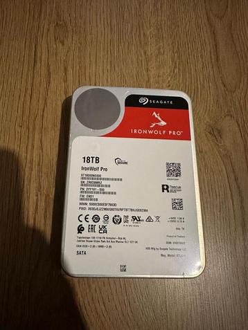 Seagate IronWolf Pro 18TB beschikbaar voor biedingen