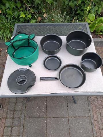 Tefal kampeerpannenset lichtgewicht (grote set) beschikbaar voor biedingen