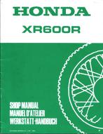 Honda XR600 R Shop manual addendum 1992, Motoren, Ophalen of Verzenden, Honda
