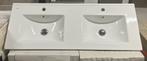 Showroommodel Wastafel Creavit Keramisch Wit 120CM, Huis en Inrichting, Badkamer | Badkamermeubels, Ophalen, 100 tot 150 cm, Nieuw