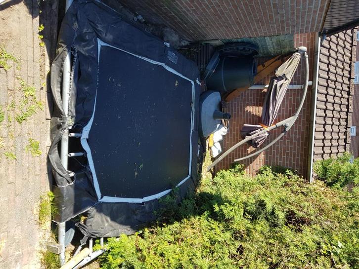 trampoline, Kinderen en Baby's, Speelgoed | Buiten | Trampolines, Gebruikt, Ophalen