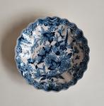 Makkumer aardewerk schaaltje blauw/wit vogelmotief, Antiek en Kunst, Ophalen of Verzenden