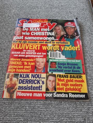 47.Story 1996. Patrick Kluivert. Prinses Christina. Frans Ba beschikbaar voor biedingen