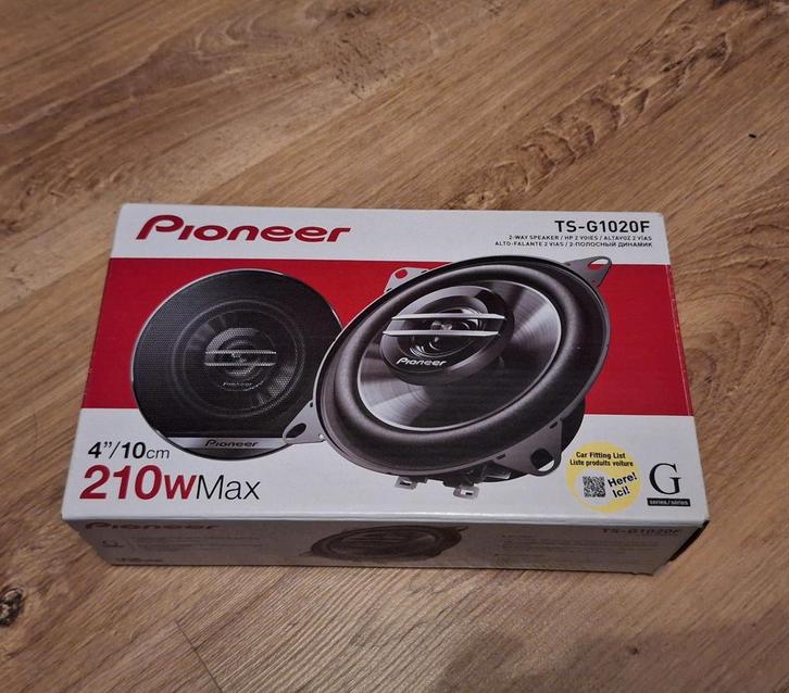 Pioneer TS-G1020F auto speakers, Auto diversen, Autospeakers, Ophalen of Verzenden