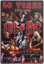ACDC 50 Years collage reclamebord van metaal wandbord deco