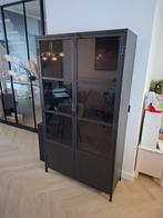 Vitrine kast mentalen castello, Huis en Inrichting, Kasten | Vitrinekasten, Met plank(en), Gebruikt, 50 tot 100 cm, Metaal