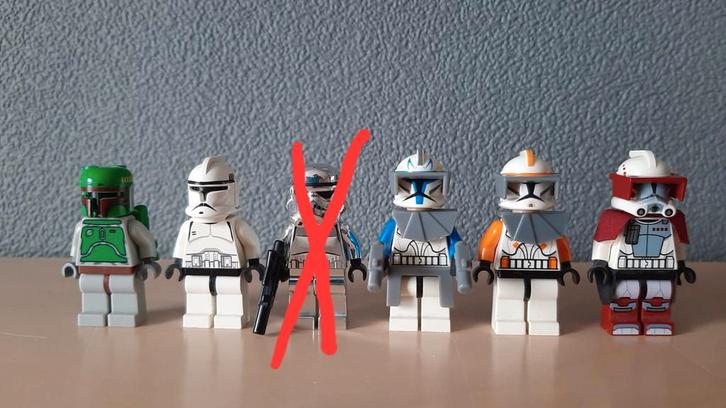 Star Wars Lego Minifiguren, Kinderen en Baby's, Speelgoed | Duplo en Lego, Zo goed als nieuw, Ophalen of Verzenden