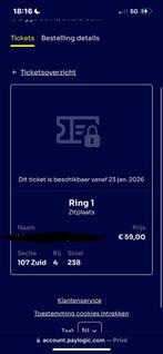 BANKZITTERS 16 + ZIGGO, Eén persoon, Januari