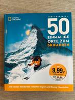 50 einmalige Orte zum skifahren - national Geographic, Ophalen of Verzenden, Zo goed als nieuw
