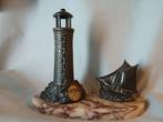 Art deco "vuurtoren met zeilboot", Ophalen of Verzenden