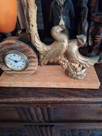 Antieke Marmeren Pendule met Bronzen Duiven, Verzenden