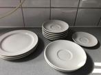 Borden/schotels Walküre wit, Huis en Inrichting, Keuken | Servies, Ophalen, Zo goed als nieuw, Bord(en), Overige stijlen