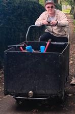 Moet nu weg ....Bakfiets project - Opknapper met potentie!, Fietsen en Brommers, Fietsen | Bakfietsen, Ophalen of Verzenden, Gebruikt