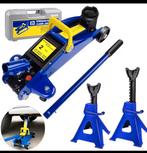 Hydraulische krik met standaards -brand new-, Verzenden, Nieuw, Hydraulisch, Garagekrik