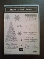 Stampin' Up! bundel Snowflake Showcase MET 2 STEMPELSETS, Ophalen of Verzenden, Zo goed als nieuw, Kerst, Overige typen