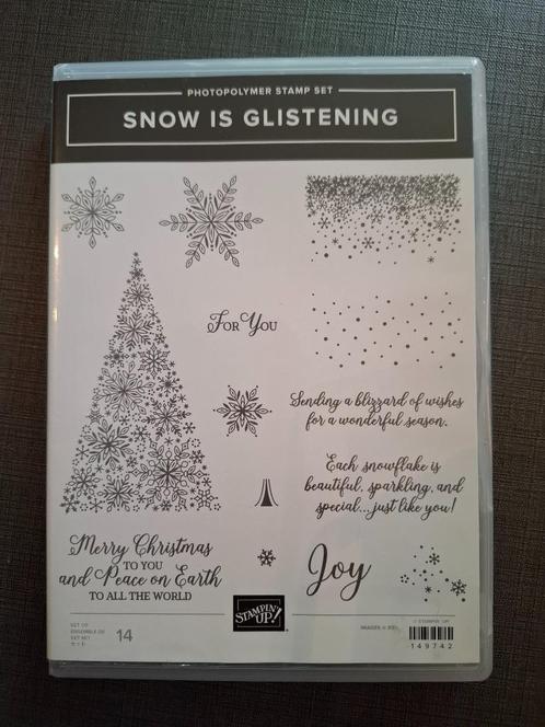Stampin' Up! bundel Snowflake Showcase MET 2 STEMPELSETS, Hobby en Vrije tijd, Kaarten | Zelf maken, Zo goed als nieuw, Overige typen