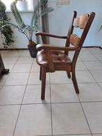Stoel, Huis en Inrichting, Ophalen, Gebruikt, Bruin, Eén
