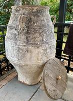 Mooie oude grote terracotta pot, Ophalen, Gebruikt
