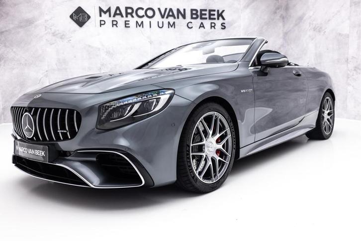 Mercedes-Benz S-Klasse Cabrio AMG 63 4MATIC Premium+ | Carbo, Auto's, Mercedes-Benz, Bedrijf, Te koop, S-Klasse, 360° camera, 4x4