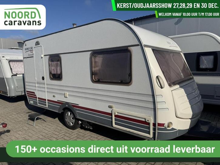 Home Car Racer 43 MOVER + VOORTENT + WC, Caravans en Kamperen, Caravans, Bedrijf, tot en met 4, 750 - 1000 kg, Home-car, 6 tot 7 meter