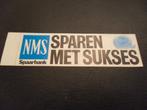 sticker NMS Spaarbank  Sparen met sukses *, Ophalen, Zo goed als nieuw, Sticker