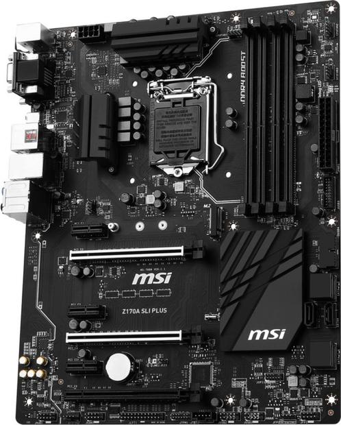 Motherload™ - MSI Z170A SLI Plus Socket 1151 ATX Mamaplank, Computers en Software, Moederborden, Zo goed als nieuw, DDR4, Ophalen of Verzenden