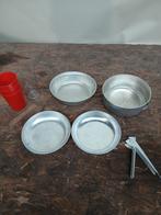 Camping kookset aluminium, Caravans en Kamperen, Gebruikt, Onbekend, Ophalen of Verzenden, Onbekend