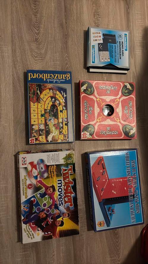 €10 voor 3 bordspellen, Hobby en Vrije tijd, Gezelschapsspellen | Bordspellen, Zo goed als nieuw, Drie of vier spelers, Ophalen