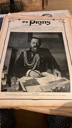 Prins 1913 brandweer schaatsen Scheveningen Gorinchem, Verzamelen, Ophalen of Verzenden, Voor 1920, Krant