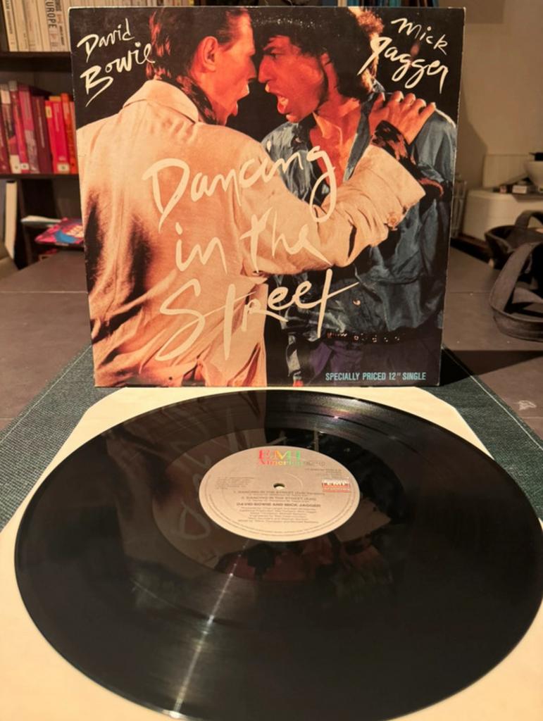 David Bowie & Mick Jagger – Dancing In The Street, Gebruikt, Single, Ophalen of Verzenden, Pop