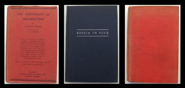 [Rusland USSR] 3 boeken 1930-1948 Rusland in de jaren 30-40, Antiek en Kunst, Antiek | Boeken en Bijbels, Ophalen of Verzenden
