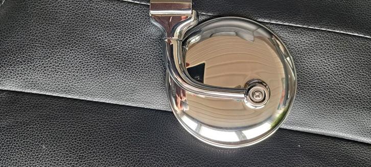 Oldtimer klem spiegel.  Nieuw.  Chroom, Auto diversen, Auto-accessoires, Nieuw, Ophalen of Verzenden