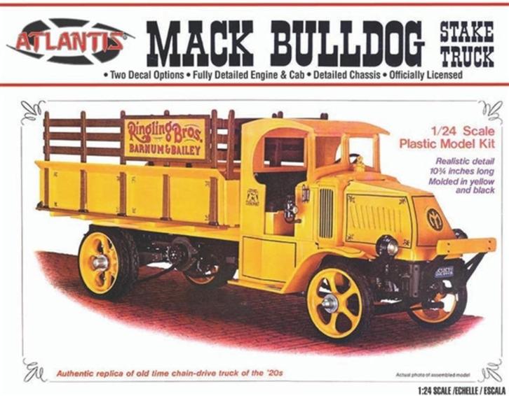 Bouwdoos 1926 Mack Bulldog Stake truck Atlantis, Hobby en Vrije tijd, Modelbouw | Auto's en Voertuigen, Nieuw, Truck, Groter dan 1:32
