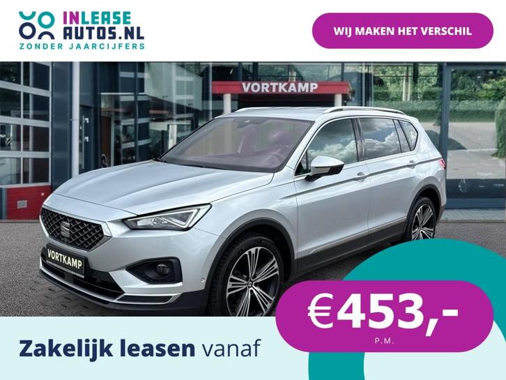 SEAT Tarraco 2.0 TDI DSG XCELLENCE 360-CAMERA/NAVI/ACC/STOEL, Auto's, Seat, Bedrijf, Lease, Financial lease, Tarraco, ABS, Achteruitrijcamera