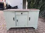 Vintage dressoir kast met Marmer & Spiegel | opknapper / DIY, Huis en Inrichting, Ophalen, Zo goed als nieuw, 25 tot 50 cm, 50 tot 100 cm
