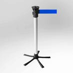 Afzetpaal met blauw lint , opvouwbaar nieuw!, Ophalen of Verzenden, Nieuw