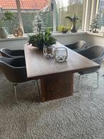 B&B Italia houten eettafel, Huis en Inrichting, Ophalen, Gebruikt, 50 tot 100 cm, 150 tot 200 cm