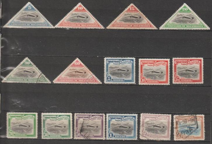 2805. Mozambique Company div Luchtpost, Postzegels en Munten, Postzegels | Afrika, Overige landen, Verzenden